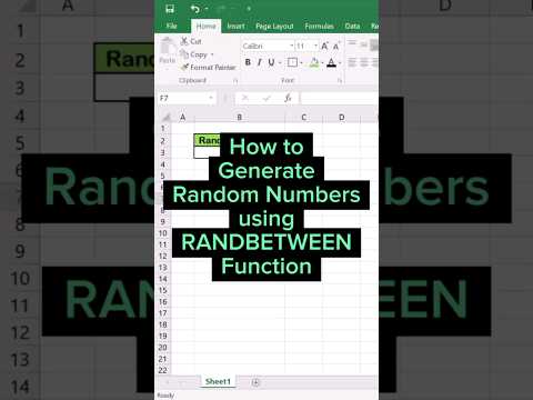 Boost Your Excel Skills: Master the RANDBETWEEN Function for Random Number Generation