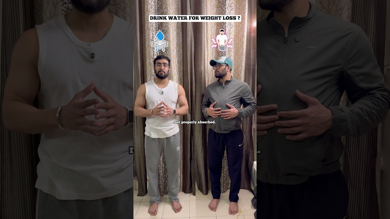 Drink Water for Weight Loss 💧