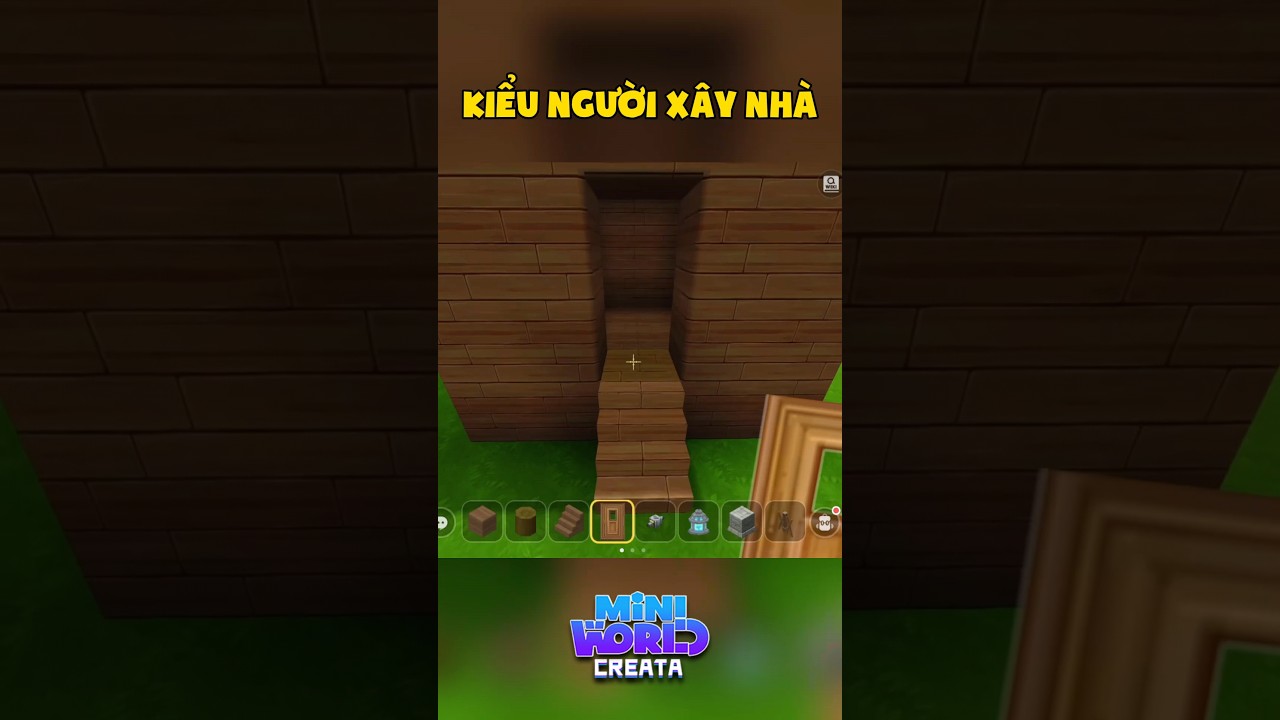 Kiểu Người Xây Nhà Trong Miniworld 🏡