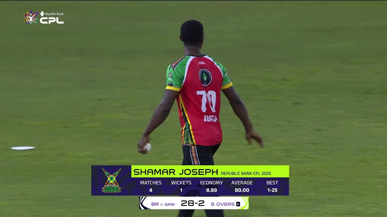 Shamar Joseph's ELECTRIC Full Spell vs Barbados! | CPL 2025