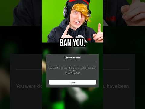 THIS ROBLOX GAME BANS YOU...