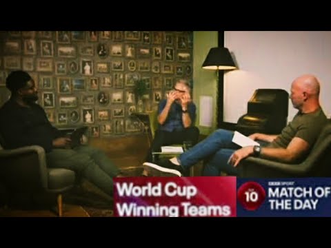 Match Of The Day Top 10: World Cup Winning Teams, Gary Lineker, Alan Shearer, MOTD Top 10, Podcast