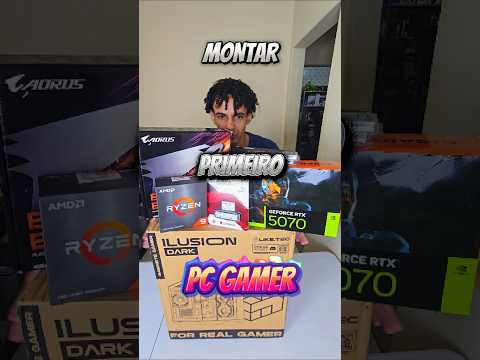 Montando o Meu Primeiro PC Gamer! #pcgamer #pc #mantando #asmr #satisfatorio