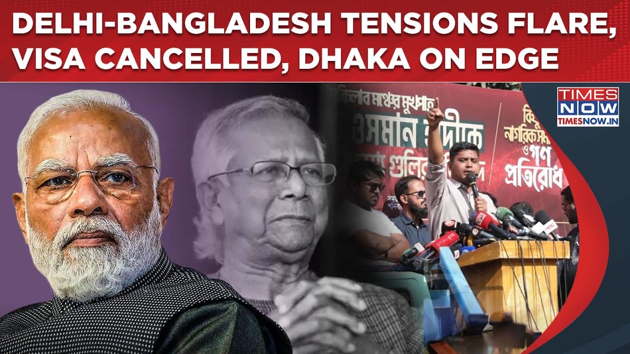 Delhi Cancels Visas After Bangladeshi Leader Threats ๐ฎ๐ณ