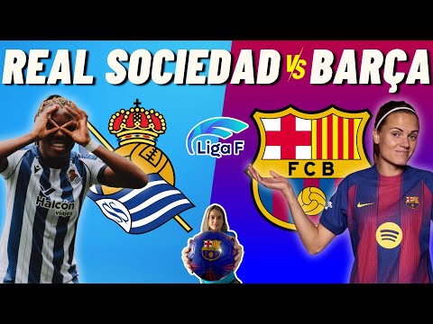 REAL SOCIEDAD vs BARÇA FEMENÍ 🎙️ COMENTARIOS EN VIVO ⚽ J. 9 de Liga F