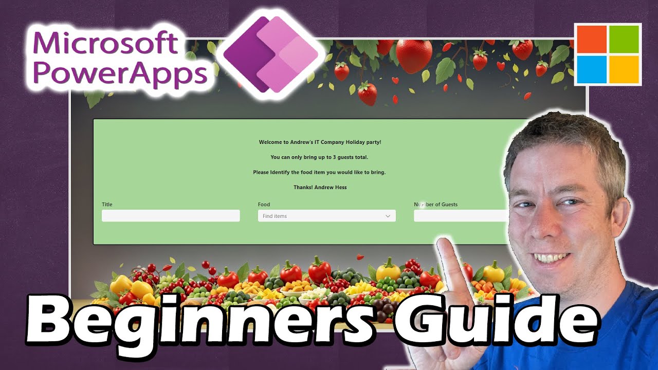 Create a Custom Form in Power Apps for Beginners