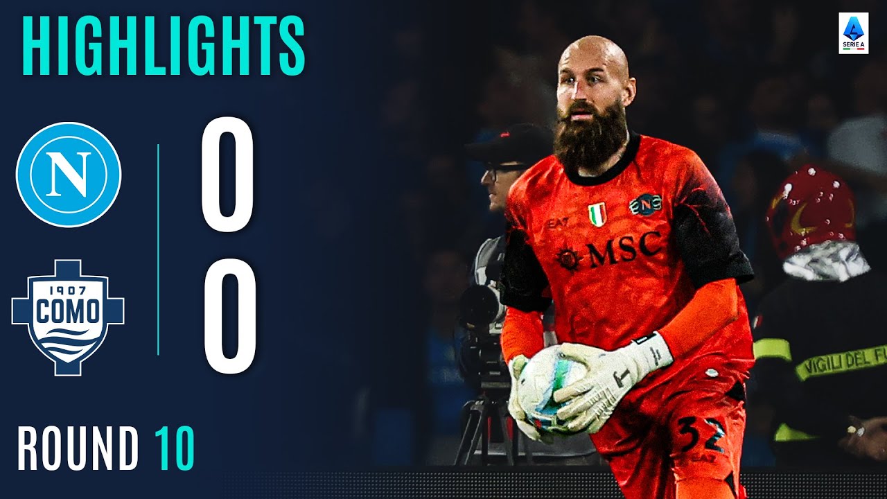 Napoli-Como 0-0 | Vanja the Hero Saves Penalty Again! 🔥 | Serie A 2025/26 Highlights