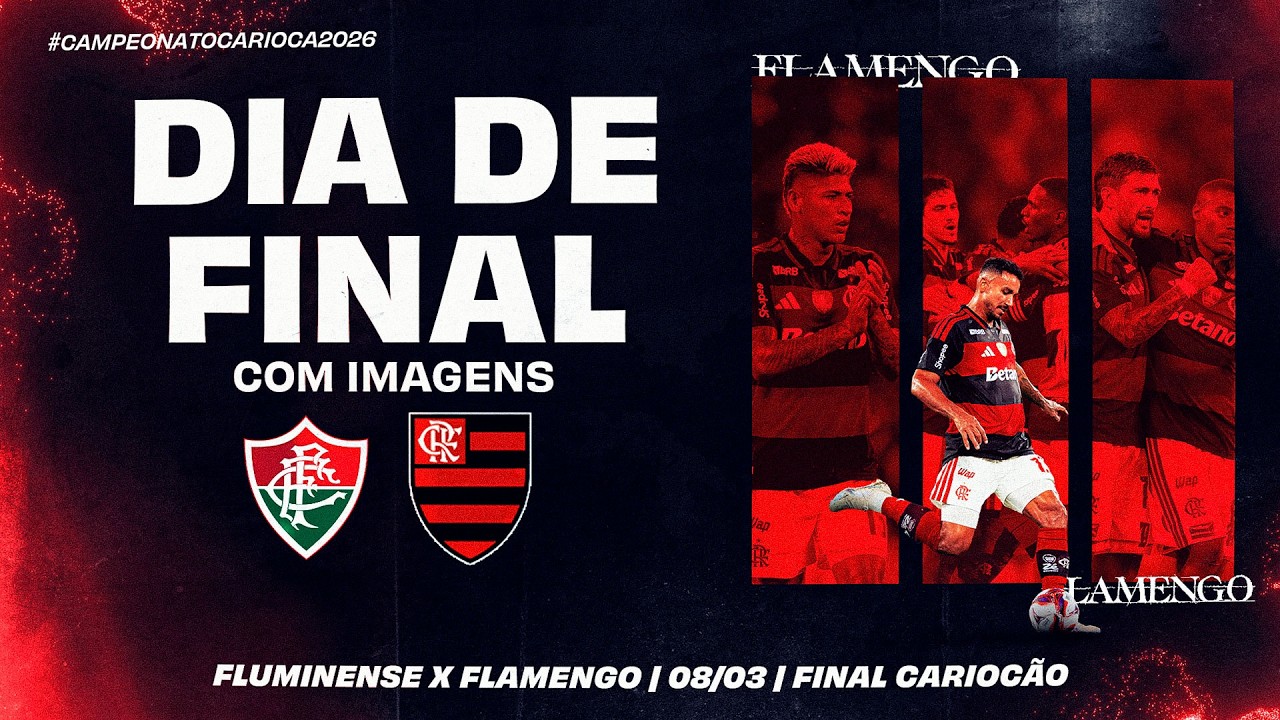 🔴 AO VIVO:  FLUMINENSE x FLAMENGO | COM IMAGENS PARA FORA DO BRASIL | CARIOCÃO | FINAL (08/03/26)