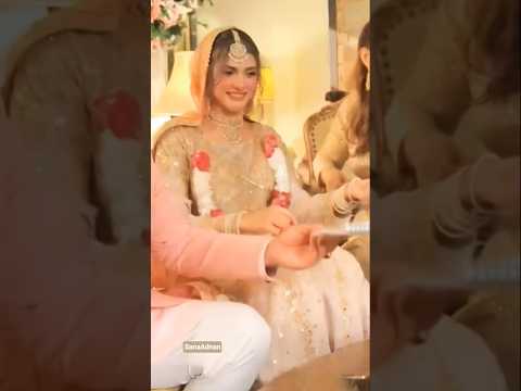 Actress Faiz Khan's bridal look|Faiza khan bride|@SANAADNAN #faizakhan #bridal #wedding