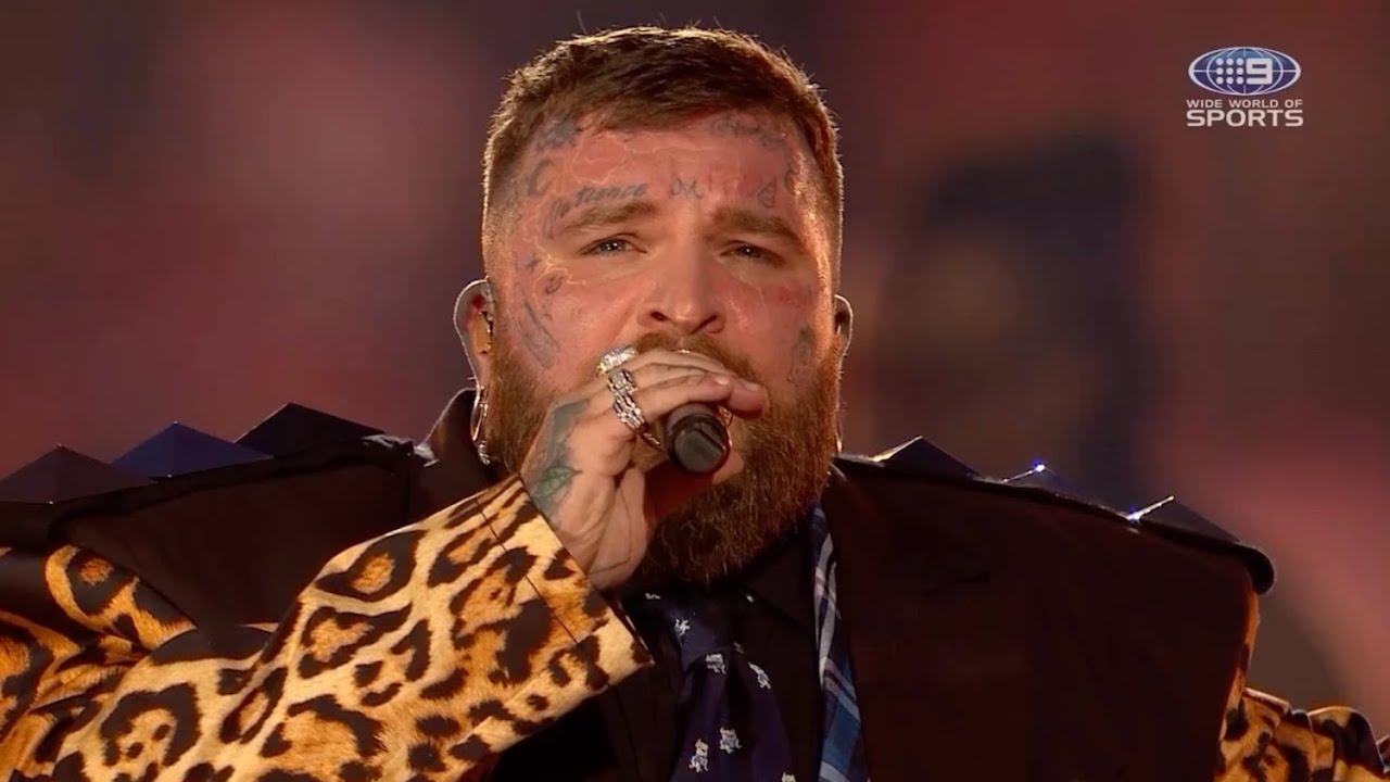 Teddy Swims Performs 'Lose Control' at the 2025 NRL Grand Final