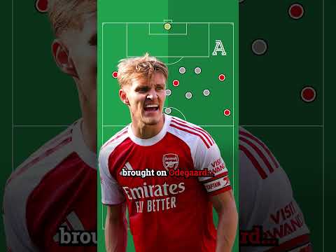 How Odegaard Changed The Game Against Newcastle | #premierleague #arsenal