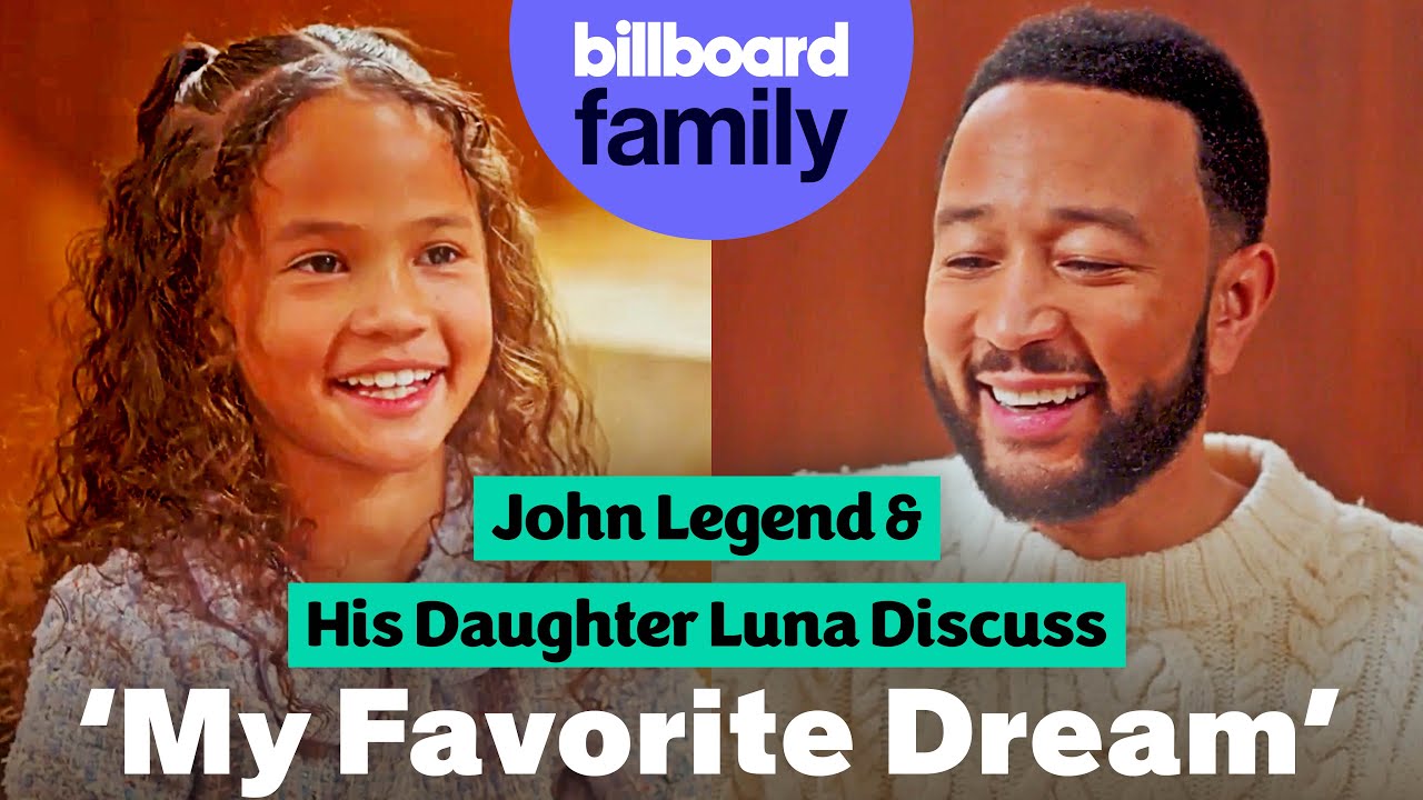 John Legend Talks About His New Children's Album 'My Favorite Dream' in Heartwarming Interview with Daughter Luna 🎶
