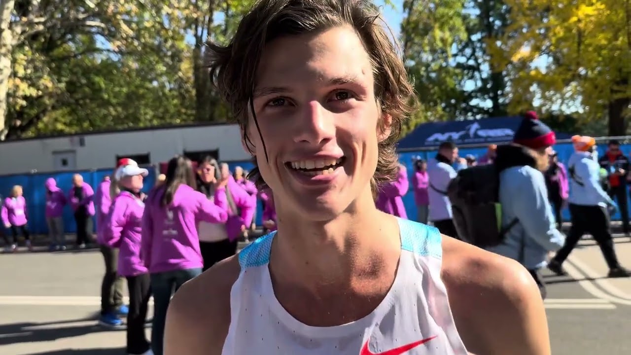 Charles Hicks Reveals Why He Chose to Represent the USA After His 2:09 NYC Marathon Debut 🇺🇸