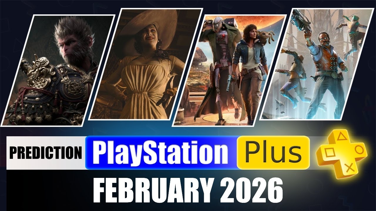 PS PLUS FEBRUARY 2026 Prediction of FREE GAMES for PS5 / PS4 in PS+ FEBRUARY Monthly Games 2026