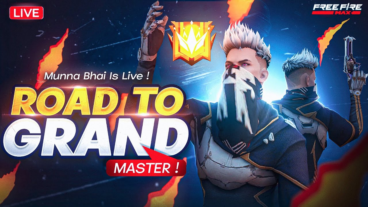 Climb from Gold to Grandmaster in Free Fire Live Rank Push! ๐ฅ | Telugu Gameplay with Munna Bhai