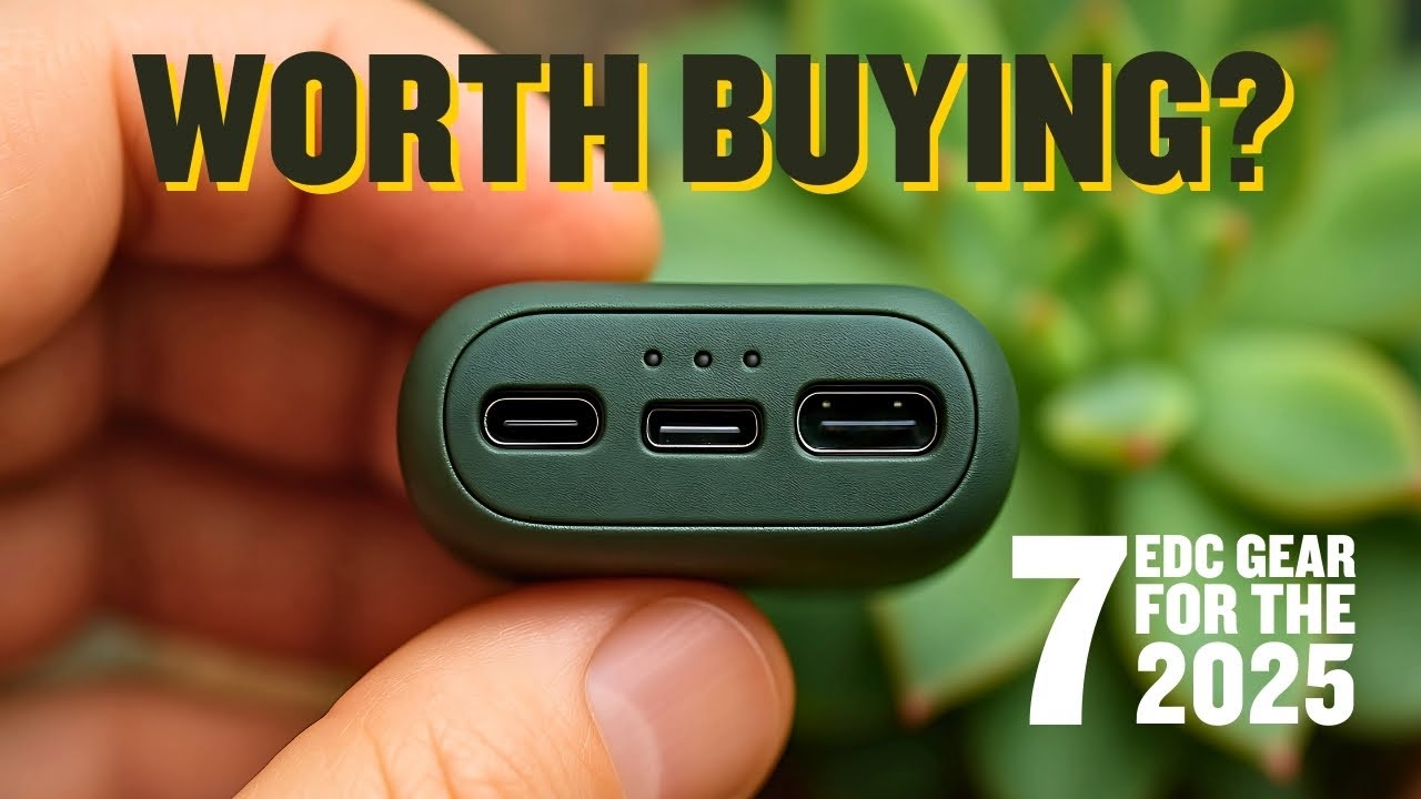 7 Must-Have EDC Gear for 2025 🔧