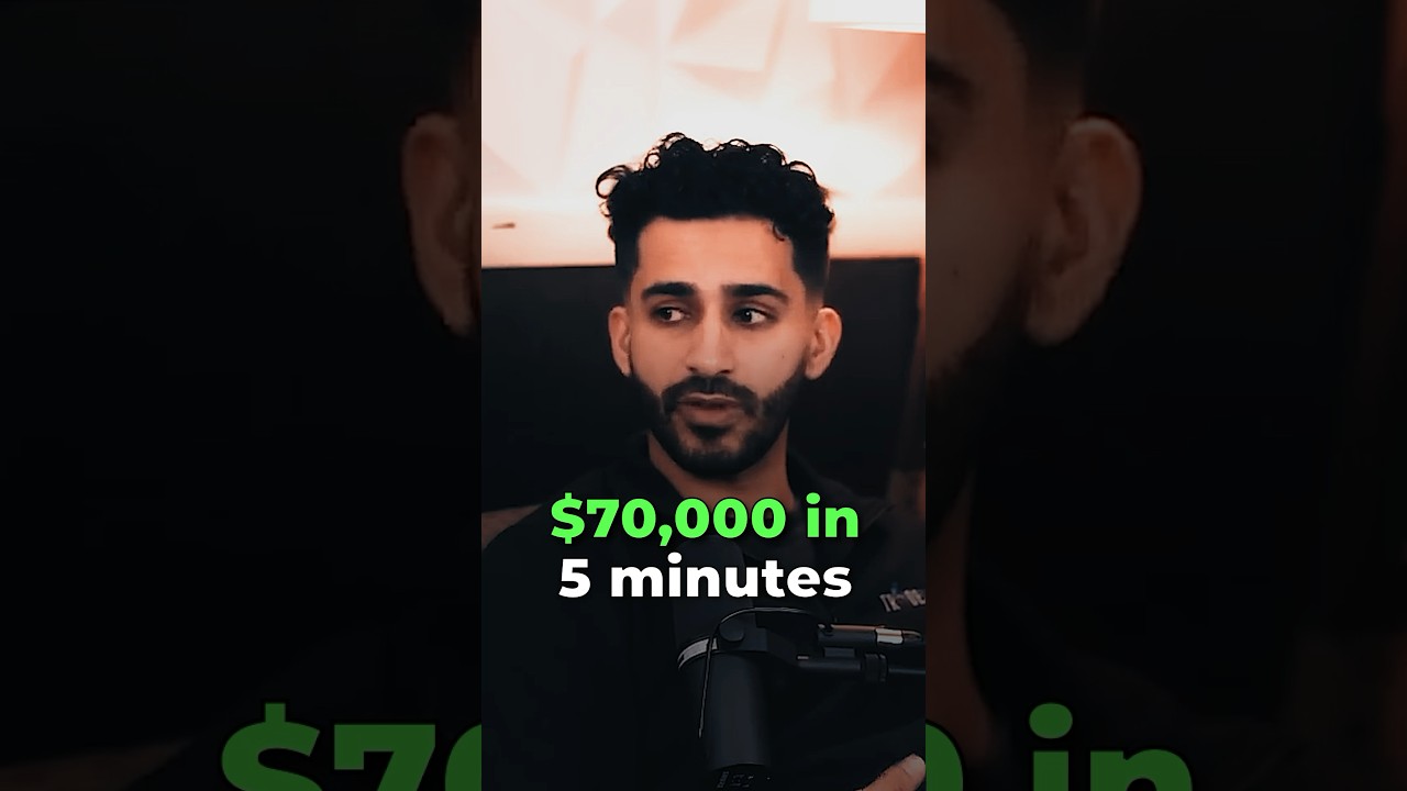 Earning $70K in Just 5 Minutes 💸