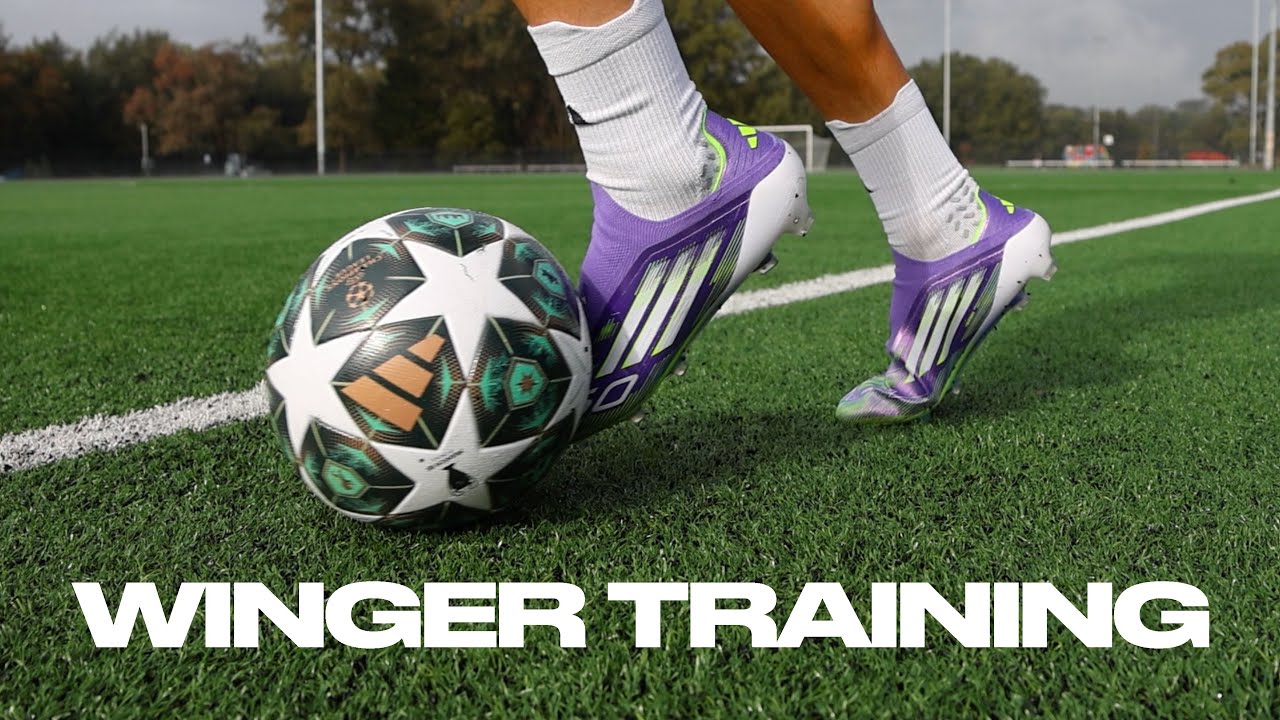 Winger Training in adidas F50 LL ⚽