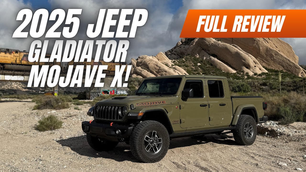 2025 Jeep Gladiator Mojave X Drive Off-Road Review