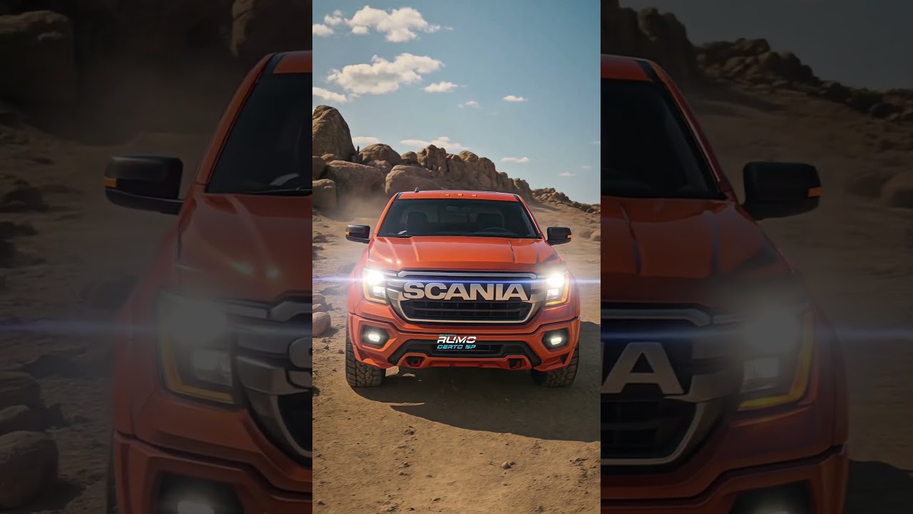 Nova Scania Caminhonete Chegou 🚚