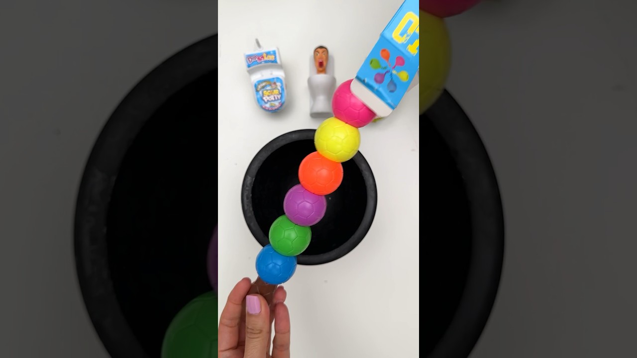 Satisfying Slime Crushing with Glitter Effects