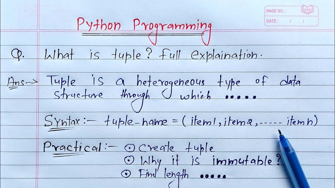 Master Python Tuples: Complete Coding Tutorial for Beginners 📚