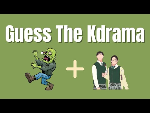 Guess The Kdrama By Emoji | Kdrama Quiz 2025