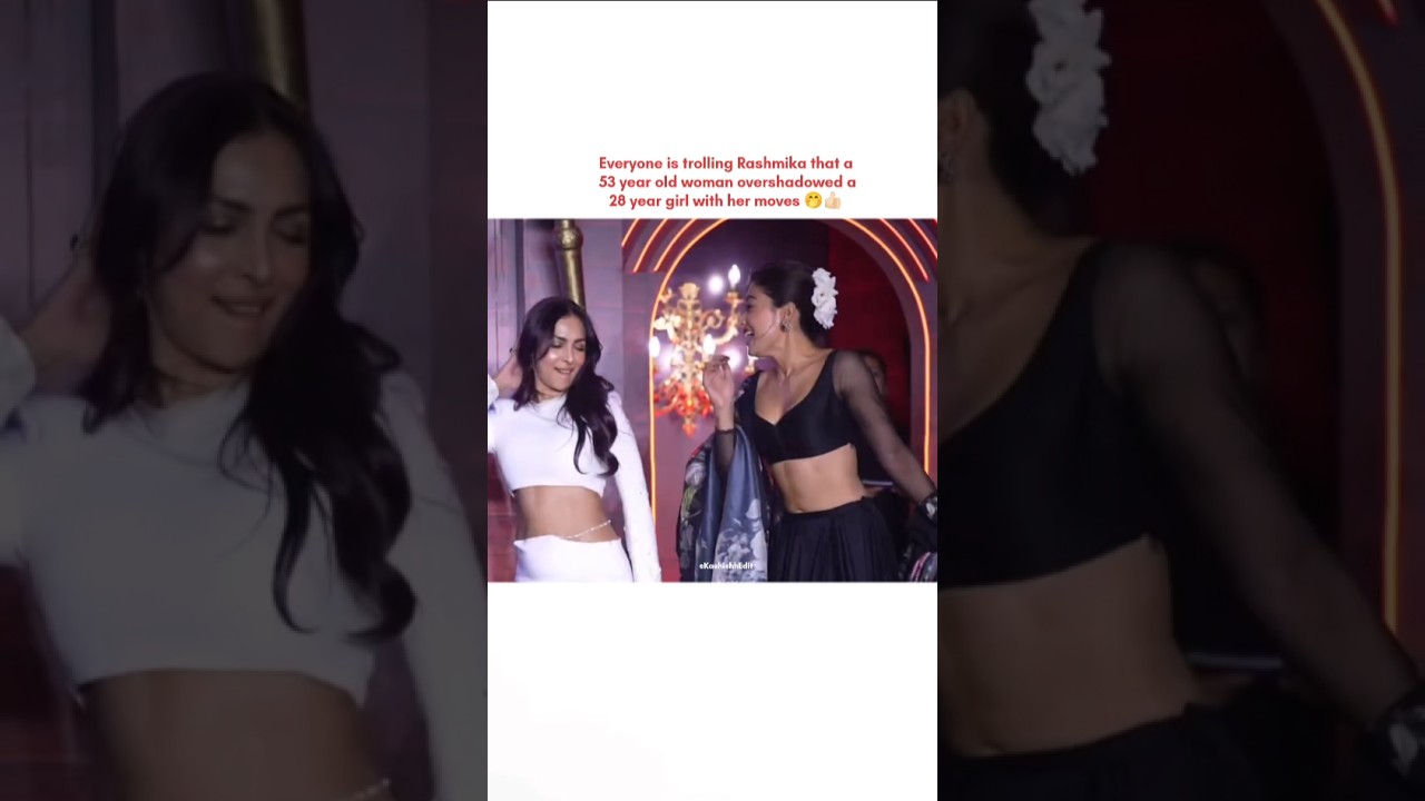 Vibe Check: Rashmika & Malaika 🔥