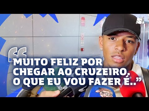 KENY ARROYO: "QUERO GANHAR MUITOS TÍTULOS NO CRUZEIRO"