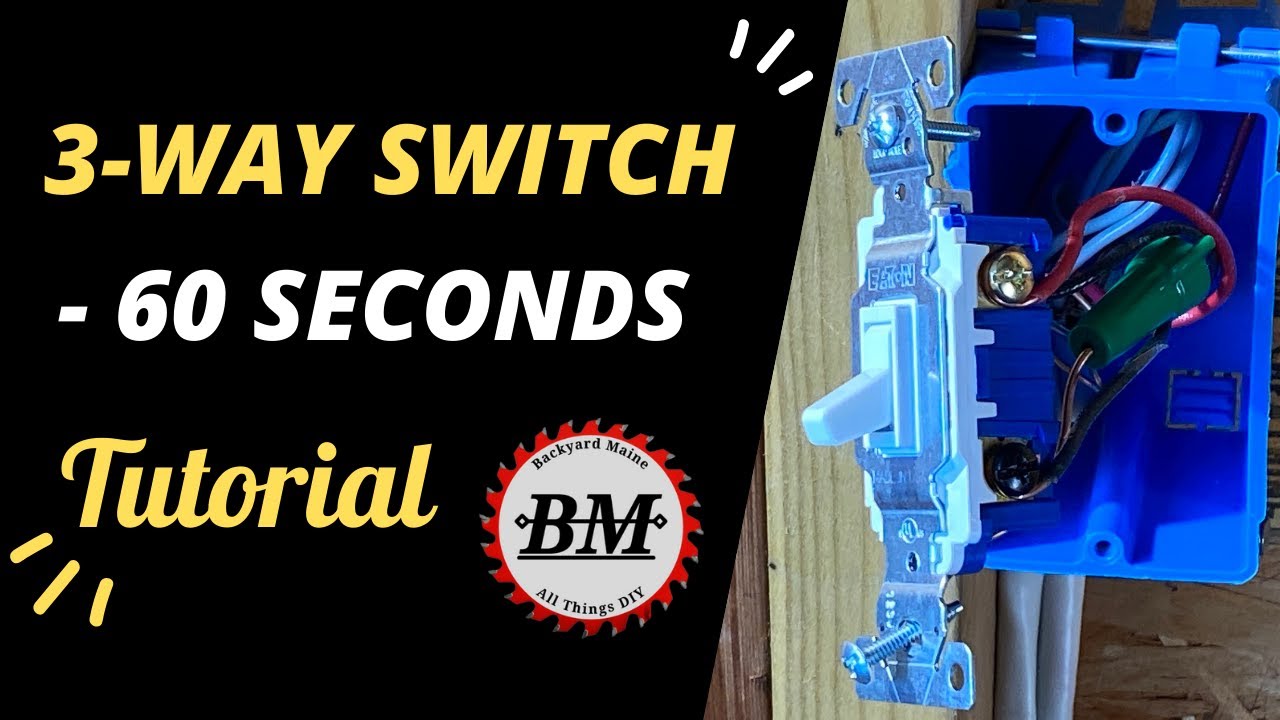 Quick Guide: Install a 3-Way Light Switch in 60 Seconds 🔧