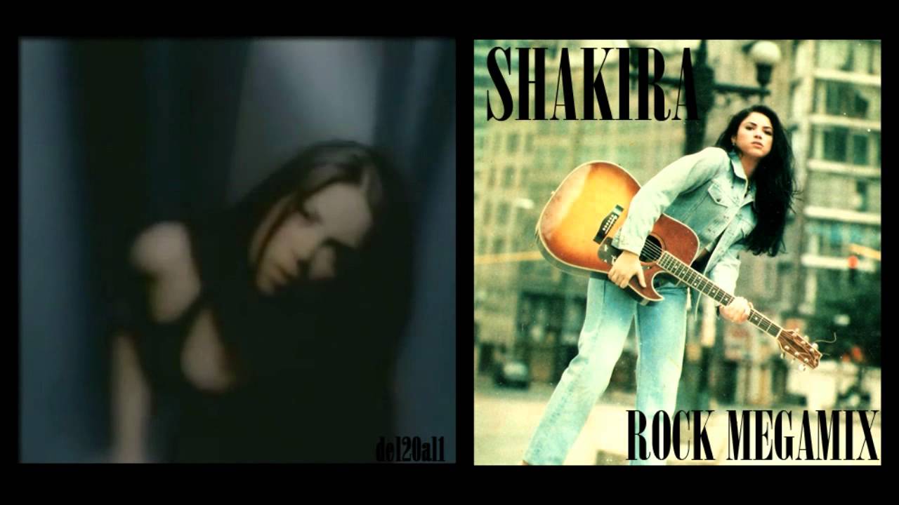 Shakira Rock Megamix (1995 - 2000) HD - Classic Shakira Hits