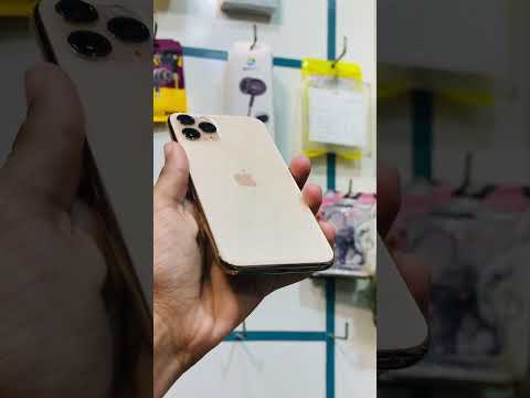 iPhone 11 Pro [Gold 🌟]Colour [256 GB]#sheikhmobilezone #appleiphone #1ksubscribers and Like 🙏❤️👍