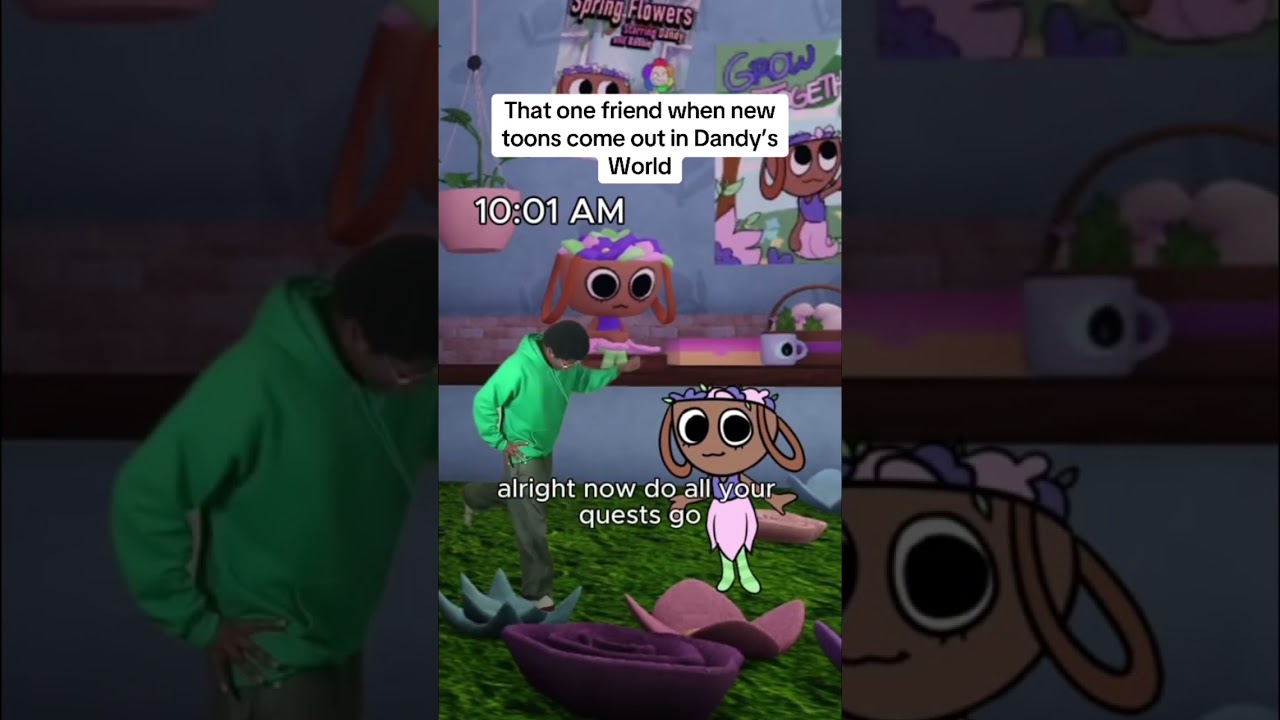 Friend's Reaction to New Toons in Dandy’s World 🎮