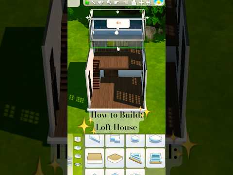 How to Build a ✨Loft✨ in the Sims 4 #thesims4 #sims4build #tutorial #sims4 #ts4