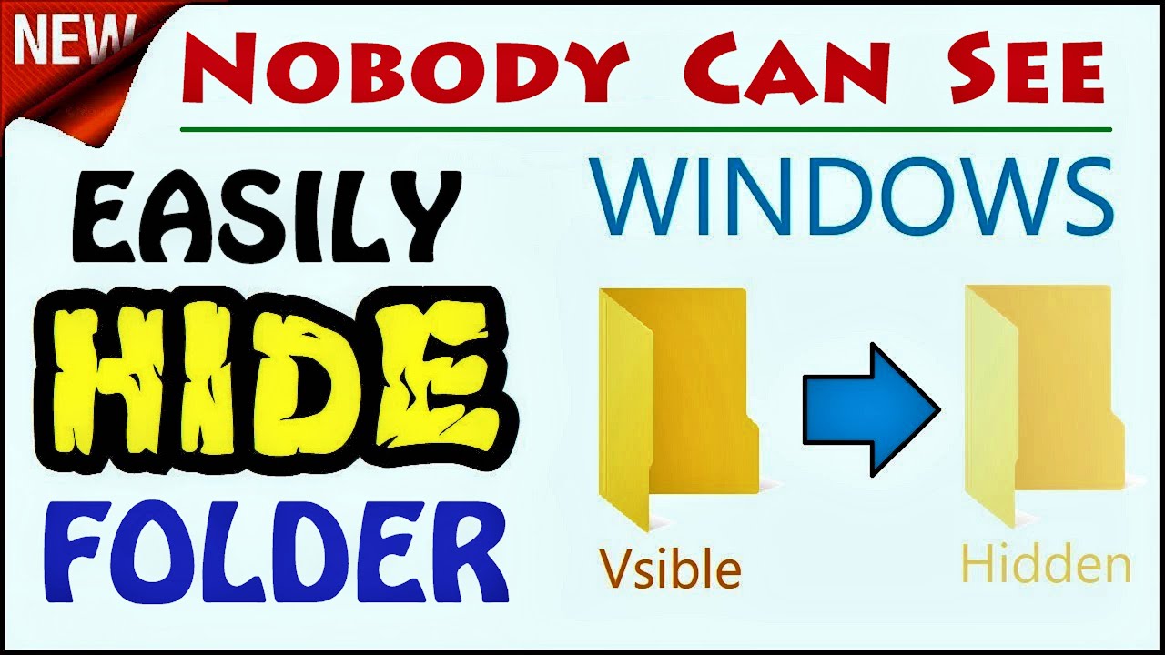 Easily Hide Folders in Windows 10, 8, & 7 | Step-by-Step Guide ποΈ