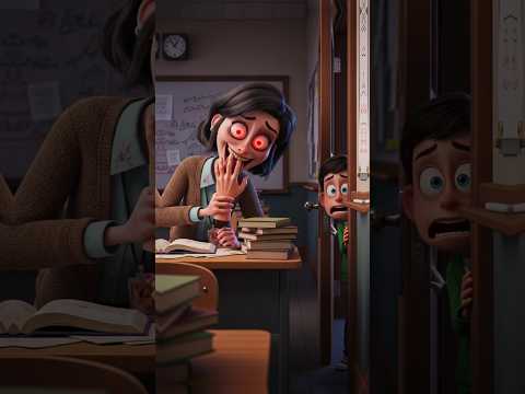 He Saw the Teacher Licking a Severed Hand! #scarytales #horrorstories #animation