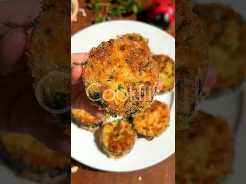 بادنجان مقرمش بنة عظيمة 🤤 crispy fried eggplant #homemade #crispy #طبخ