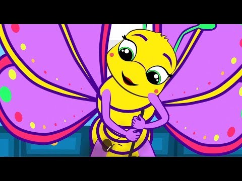 Borboletinha  + 20 minutos de musica Infantil com Os amiguinhos