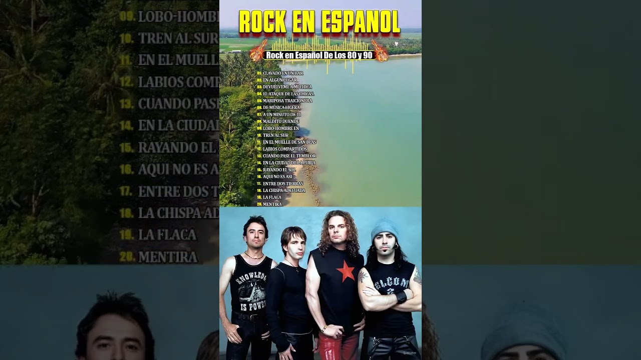Rock en Español: Clásicos de los 80 y 90 🎸