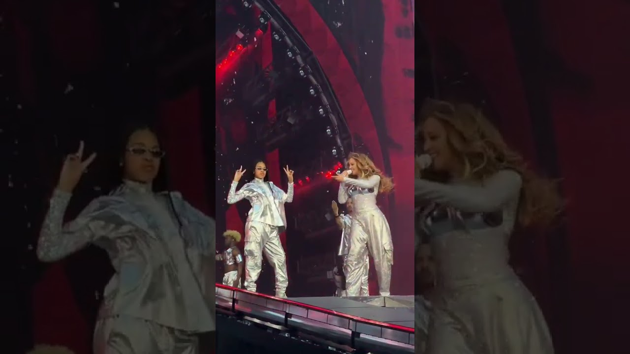 Beyonce's Daugher Blue Ivy Dances On Stage