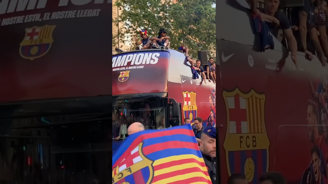 Barça Champions Parade 2025 Highlights 🔥
