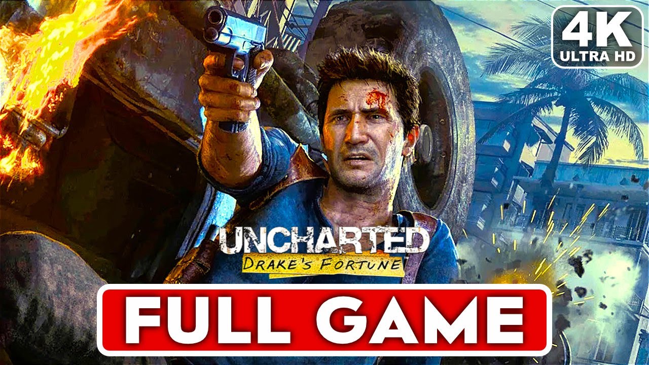Uncharted Drake's Fortune Part 1 Gameplay 🎮 (4K 60FPS) PS4 PRO