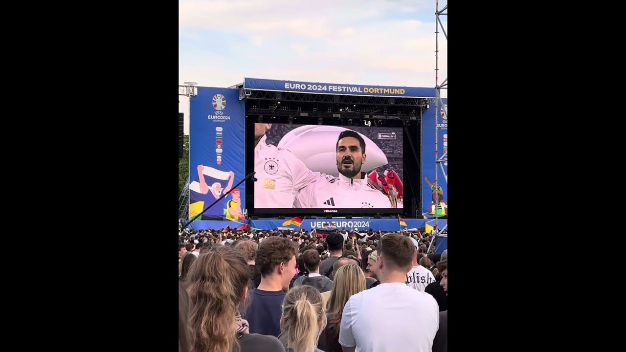 Germany's National Anthem at Euro 2024 🇩🇪
