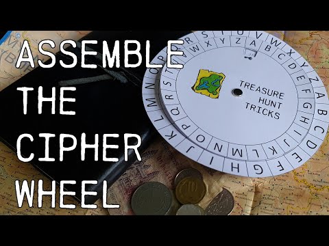 Caesar Cipher Wheel assembly in 60 seconds!