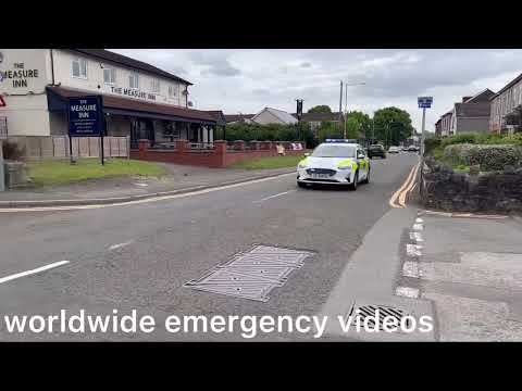 2 gwent police incident response vehicles responding in caldicot 18/5/22