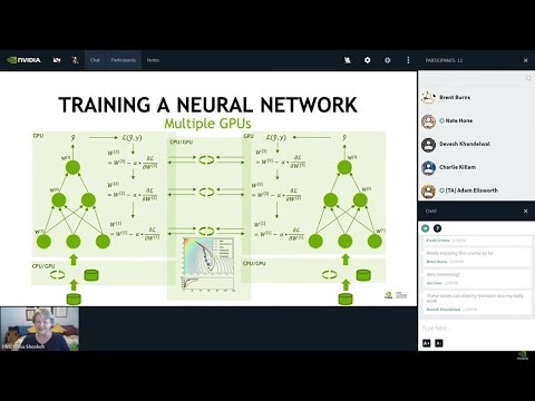 NVIDIA Deep Learning Institute Instructor-Led Training Available Remotely