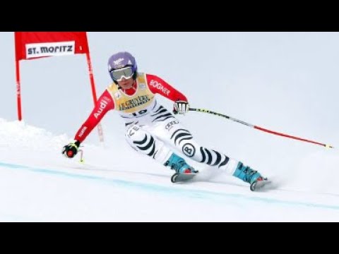 Maria Riesch wins downhill (St. Moritz 2010)