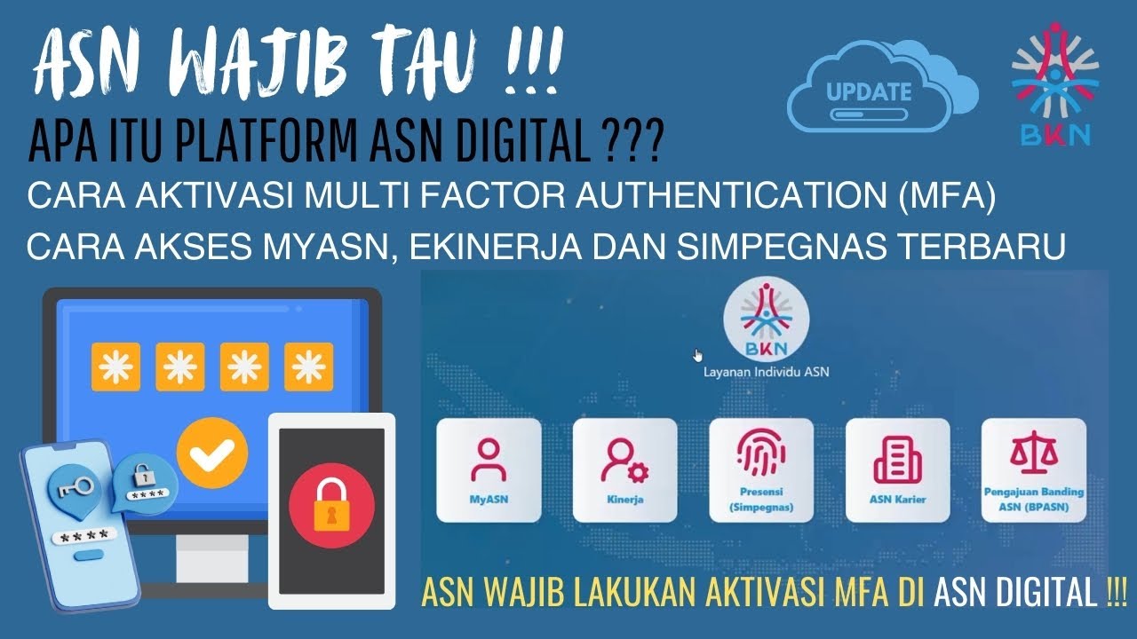 Tutorial Aktivasi MFA di Platform ASN Digital BKN