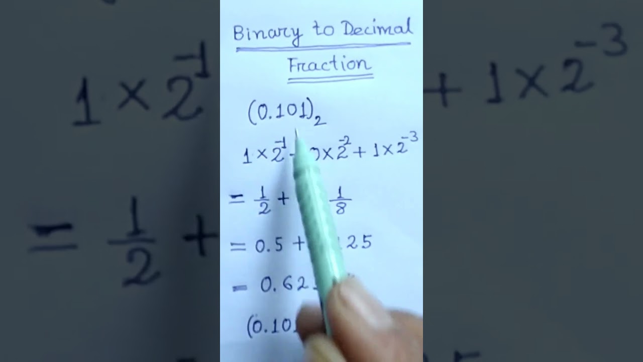 Quick Guide: Convert Binary Fractions to Decimal Easily 🔢