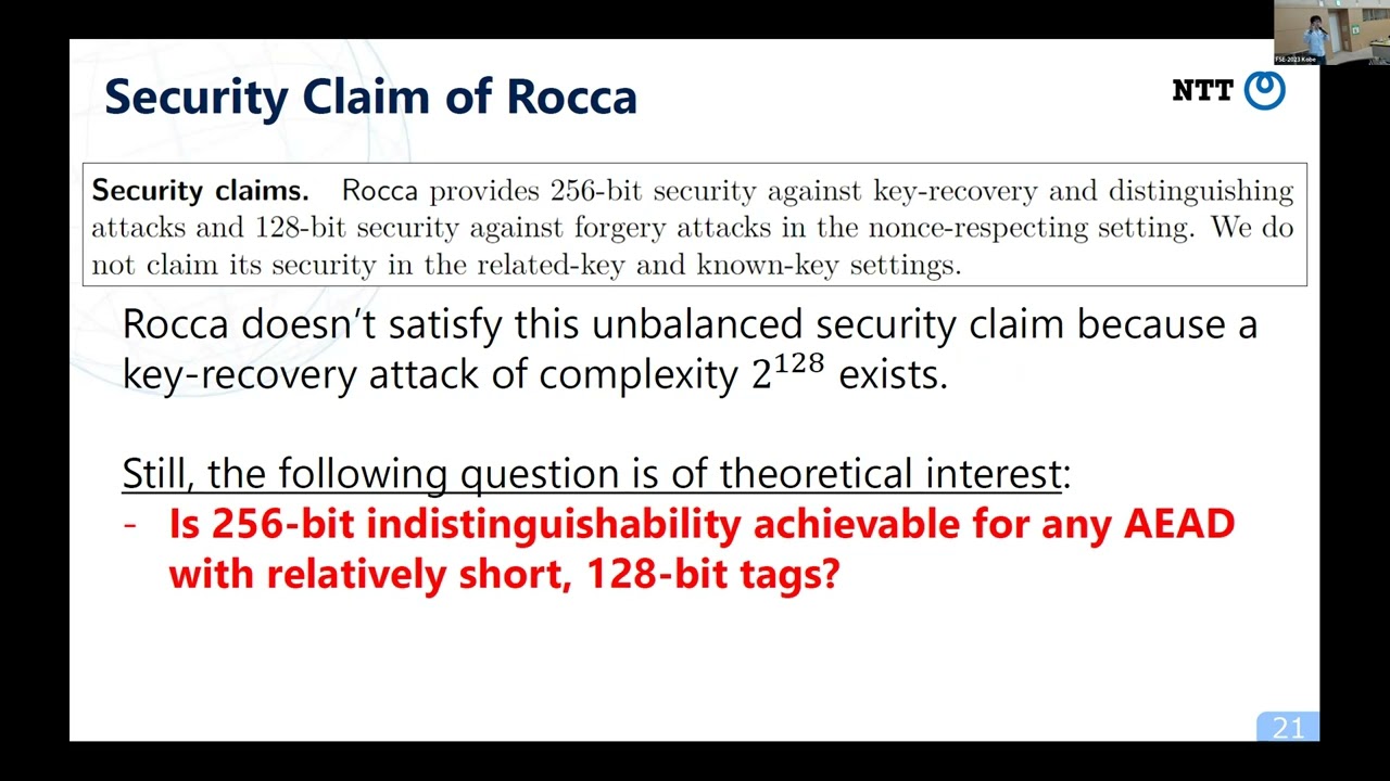 Deep Dive into Authenticated Encryption: Cryptanalysis Techniques π